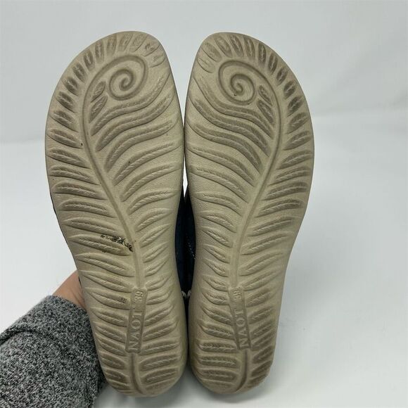 Naot Kapua Slingback Open Back Sandal Flats Blue Size 39 (US 8) Casual Shoes - Picture 9 of 13